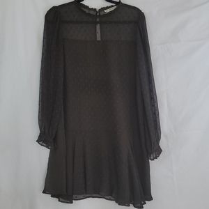Zara long sleeve dress sz Med